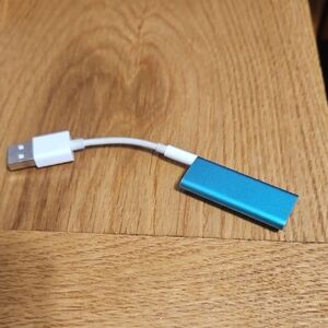 Blue 3rd Gen Mini Apple Shuffle 4GB